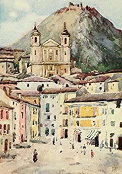 【中古】【輸入品・未使用】Posterazzi In the Abruzzi 1908 Castel di Sangro ポスター エイミー・アトキンソン作 (8x10)