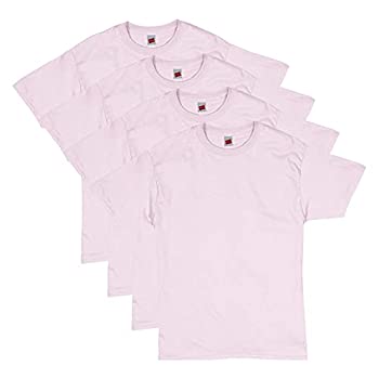 【中古】【輸入品・未使用】Hanes(ヘインズ) エッセンシャル半袖Tシャツ メンズ バリューパック 4枚セット US サイズ: 3X-Large カラー: ピンク