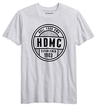 【中古】【輸入品・未使用】Harley-Davidson メンズ Roll Your Own スリムフィットTシャツ ホワイト 99079-18VM US サイズ: Medium カラー: ホワイト