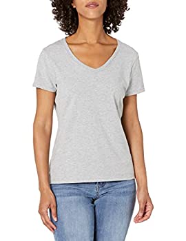 【中古】【輸入品・未使用】Hanes Womens Lightweight Nano-T Short Sleeve V-Neck Tee 2-Pack