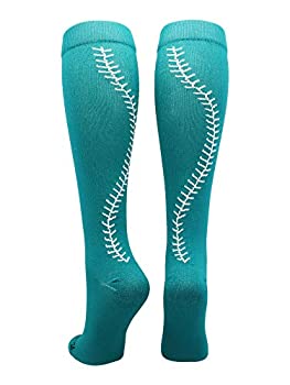 【中古】【輸入品・未使用】MadSportsStuff ソフトボールソックス ステッチ入り ? 女の子または女性用 ? 膝丈。