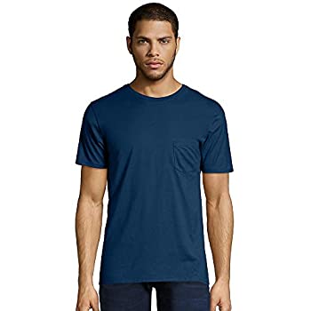 【中古】【インポート品・未当て嵌める】Hanes Mens Nano-T Pocket T-Shirt
