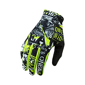 【中古】【輸入品・未使用】O'Neal ユニ 大人用 0391-210 マトリックスグローブ (イエロー、10)|スカイマーケットプラス