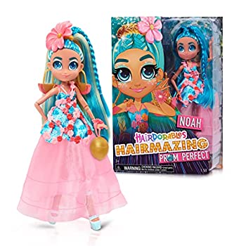 【中古】【輸入品・未使用】Just Play Hairdorables Hairmazing Prom パーフェクトファッションドール ノア ブルー ブロンドヘア