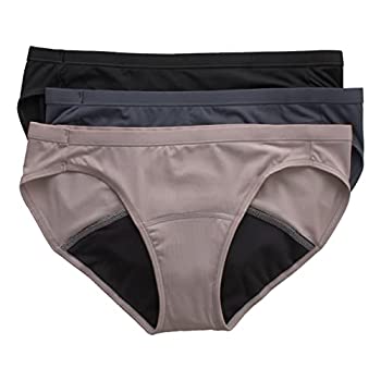 【中古】【インポート品・未当てはめる】Hanes Women\u0027s Fresh \u0026 Dry Bikini Underwear 3-Pack, Assorted, 7