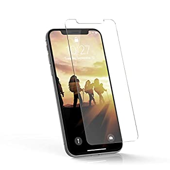 【中古】【インポート品・未当て嵌める】URBAN ARMOR GEAR UAG iPhone 12 5G / iPhone 12 Pro 5G [画面6.1in] 映写幕プロテクター 強化因子硝子 指紋押しとどめる 傷押しとどめる 水の泡なし せつ然たる