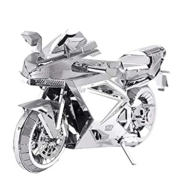 【中古】【輸入品・未使用】Piececool 3Dメタルパズル 大人用 DIY 3Dオートバイモデルキット 頭の体操パズル ティーンの学生 メンズ クラフトキット おもちゃ 誕生日の贈り
