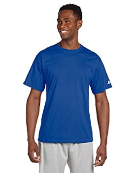 【中古】【輸入品・未使用】Russell Athletic メンズ エッセンシャルコットン Tシャツ US サイズ: Large カラー: ブルー
