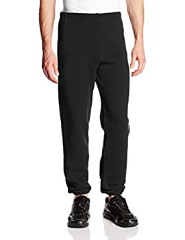 【中古】【インポート品・未当て嵌める】Russell Athleticメンズ Dri-Power 裾肋材 スウェットパンツ (衣嚢なし) US 大きさ: 4L 色合い: 黒いこと