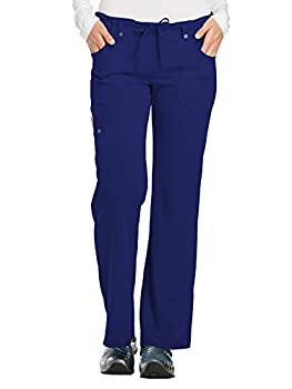 【中古】【インポート品・未当て嵌める】DickiesレディースXtreme伸ばすこと相応うDrawstring Flare Leg Pant US 大いさ: 3S 色合い: 青色 レディースファッション-パンツ