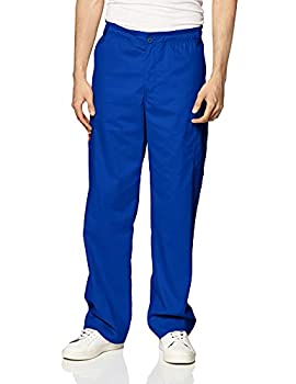【中古】【輸入品・未使用】Dickies Men's Big-Tall EDS Signature Zip Fly Pull-On Scrub Pant, Royal, Small