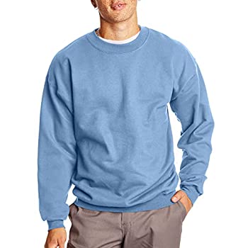 【中古】【輸入品・未使用】(ヘインズ) Hanes メンズ 究極のコットン厚手クルーネックスウェットシャツ US サイズ: Medium カラー: ブルー