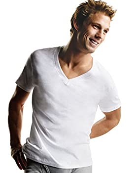 【中古】【輸入品・未使用】Hanes 777VP6 Men Tagless V-Neck Undershirt 6-Pack Medium White｜スカイマーケットプラス