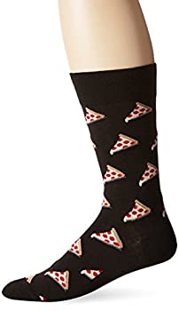【中古】【輸入品・未使用】Hot SoxメンズFood and Drink Noveltyクルーソックス カラー: ブラック