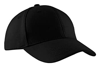 【中古】【インポート品・未当てはめる】Port \u0026 Company Men\u0027s Brushed Twill Cap