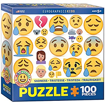 【中古】【輸入品・未使用】EuroGraphics 悲しみの絵文字 (100ピース) パズル