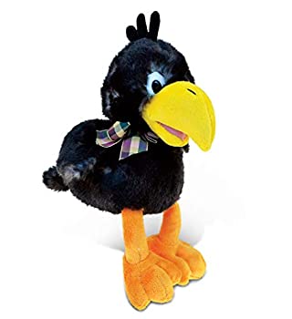 【中古】【輸入品・未使用】DolliBu ぬいぐるみ カラスのぬいぐるみ - 柔らかい抱きしめたくなる黒いカラス 愛らしい遊びのカラスのぬいぐるみ かわいいカラスの鳥が寄り添|スカイマーケットプラス