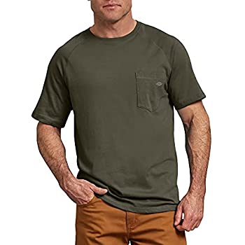 【中古】【インポート品・未当て嵌める】Dickies メンズ 半袖演奏冷やかすプルオーバー, モスグリーン, 3X