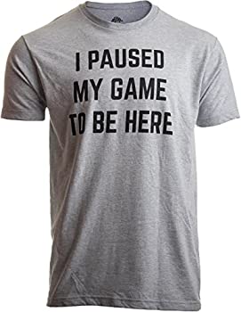 【中古】【輸入品・未使用】[Ann Arbor T-shirt Co.] メンズ I Paused My Game To Be Here ・レディース・Tシャツおかしいビデオゲーマーゲームプレーヤーユーモアジョーク｜スカイマーケットプラス