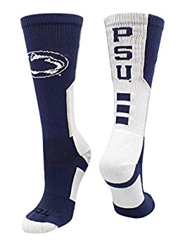 【中古】【インポート品・未当てはめる】TCK Sports ペンシルバニア州立最高学府ニッタニーライオンズ 境界線の外側労働者の一団靴下 M 薄墨色