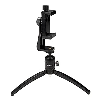 【中古】【輸入品・未使用】Fotodiox 携帯電話用三脚マウントアダプターキット - ユニバーサル電話 1/4インチ三脚マウントクランプ スマートフォン用 Fotodiox Pro Mini 卓 11,424円