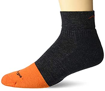 【中古】【輸入品・未使用】Darn Tough 1/4スチール製ミッドウェイトソックス クッション&フルクッシュトウボックス付き メンズ US サイズ: X-Large カラー: グレイ