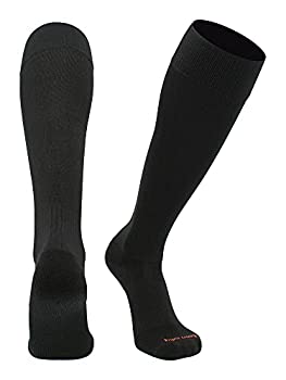 【中古】【インポート品・未当てはめる】TCK Sports Elite proDRI フィナーレサッカーソックス 差し交わす伸ばすこと付き添い人 すね当て用 複数形色 X-Small 黒いこと