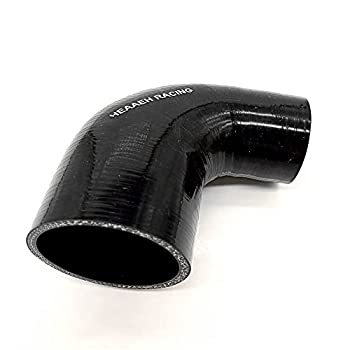 【中古】【輸入品・未使用】HEAAEH レーシング 90度 ID 2インチから3インチ 4層レデューサー シリコンホース ブラック (51-76mm) 8,618円