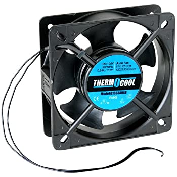 【中古】【輸入品・未使用】Thermocool Axial冷却ファン110?V 97?Cfm 5.3?\