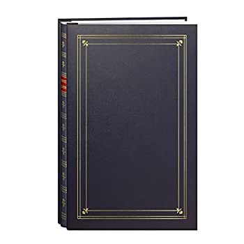 【中古】【輸入品・未使用】(Bay Blue) - Pioneer Photo 200-Pocket Post Bound Bay Blue Leatherette Photo Album with Gold Accents for 10cm by 15cm Prints｜スカイマーケットプラス