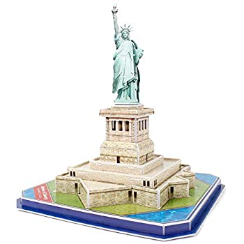 【中古】【インポート品・未当て嵌める】CubicFun Statue of Liberty New York USA 3D Puzzle