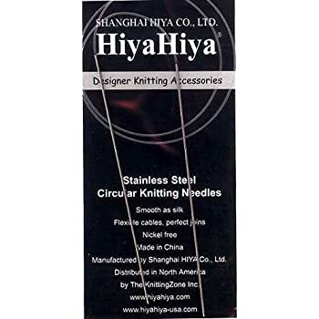 【中古】【輸入品・未使用】HiyaHiya サーキュラー 16インチ(41cm) スチール編み針 サイズ US 00 (1.75mm) HISTCIR16-2-0｜スカイマーケットプラス