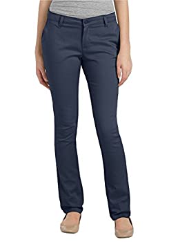 【中古】【輸入品・未使用】Dickies パンツ ジュニア 特大サイズ 高ストレッチ性 ストレートレッグ US サイズ: 15 カラー: ブルー