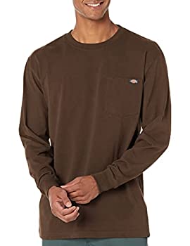 【中古】【インポート品・未当てはめる】Dickies Men\u0027s Long Sleeve Heavyweight Crew Neck, Chocolate Brown, XX-Large
