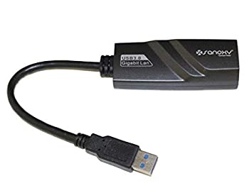 【中古】【インポート品・未当てはめる】USB 3.0 - ギガビットイーサネットNIC網状組織アダプター - SANOXY USB - RJ45 網状組織アダプター ASIX - AX88178 心付け書き割り付き添い人