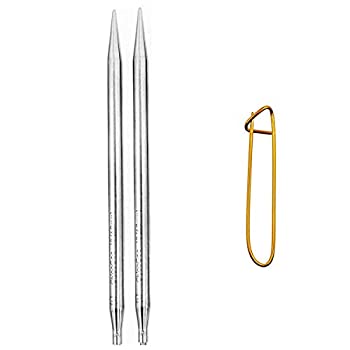 【中古】【輸入品・未使用】ChiaoGoo 編み針 交換可能な円形先端 ツイスト レッド レース 4インチ (10cm) サイズ US 8 (5mm) バンドル 1 Artsiga クラフト ステッチホルダー