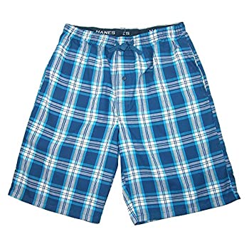 【中古】【インポート品・未当て嵌める】Hanes メンズビッグとトールマドラススリープパジャマショーツ、5X、ガラパゴス青碧