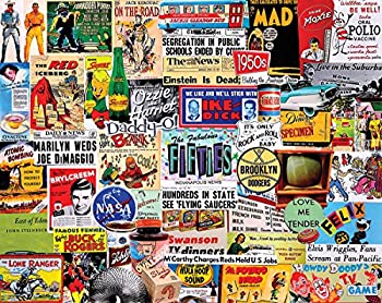 【中古】【インポート品・未当てはめる】White Mountain Puzzles Fabulous 50年月日 1000天下太平 謎合わせ