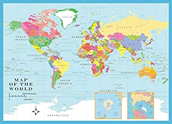 【中古】【輸入品・未使用】世界地図 1000ピース ジグソーパズル 20,256円