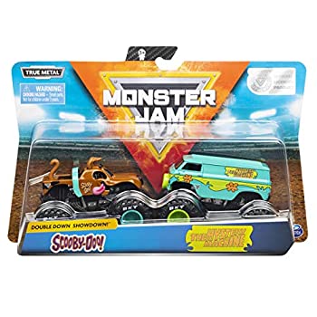 【中古】【輸入品・未使用】モンスター・ジャム 公式スクービードゥー対ミステティマシンダイキャストモンスタートラック 1:64スケール 2パック|スカイマーケットプラス