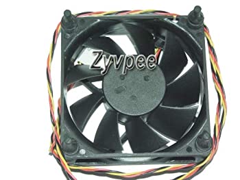 【中古】【インポート品・未当て嵌める】70x70x20粍 DA07020R12H 7糎 12V 0.33A 3導線 熱度抑えつける中央処理装置空調設備気違い付き添い人