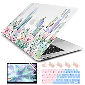 【中古】【インポート品・未当て嵌める】Dongke 捉え所の無い入れもの MacBook Air 13in 2018年発売 A1932年発売 水晶ロゴタイプ カクテルドレスルー 捉え所の無い入れもの 外殻押しかぶせる 触れ合うID付き添い人 MacBoo