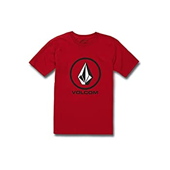 【中古】【インポート品・未当て嵌める】Volcom Men\u0027s Crisp Stone Short Sleeve Tee