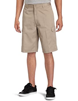 【中古】【輸入品・未使用】Dickies Mens 13 Inch Loose Fit Cargo Short, Khaki, 34|スカイマーケットプラス