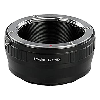 【中古】【輸入品・未使用】Fotodiox レンズマウントアダプター Contax/YashicaレンズとSony Eマウントカメラに対応