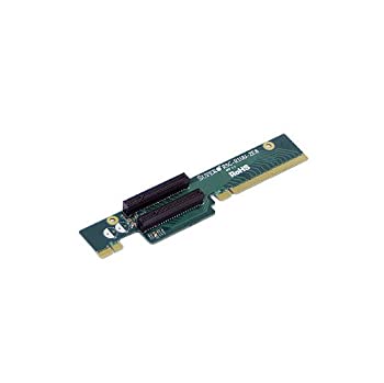 【中古】【輸入品・未使用】Supermicro RSC-R1UU-2E8 1U Left 2-Slot PCI-Express x8 Riser Card