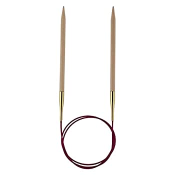 【中古】【輸入品・未使用】Knit Pro 60 cm x 15 mm Basix 固定円形ニードル、樺