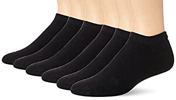 【中古】【輸入品・未使用】Hanes メンズ アルティメット ノーショウ フレッシュック 防臭ソックス 6足パック ノーショウソックス, ブラック, 6-12|スカイマーケットプラス