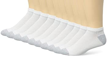 【中古】【輸入品・未使用】Hanes アルティメット メンズ アルティメット ローカット ソックス 10個パック ホワイト 靴のサイズ: 6-12