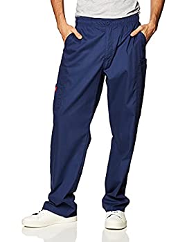 【中古】【輸入品・未使用】Dickies Men's Big-Tall EDS Signature Zip Fly Pull-On Scrub Pant, Navy, X-Large|スカイマーケットプラス